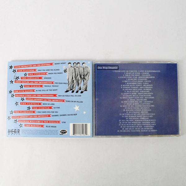 Lot of 2 Doo Wop CD Music Shama Lama Ding Dong Duke Edwards