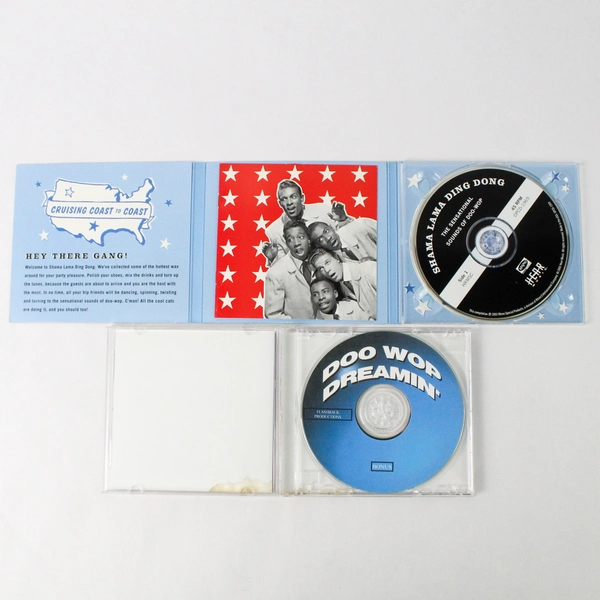 Lot of 2 Doo Wop CD Music Shama Lama Ding Dong Duke Edwards