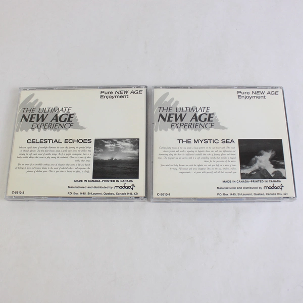 Lot of 2 CD Ultimate New Age Experience Celestial Echoes Mystic Sea
