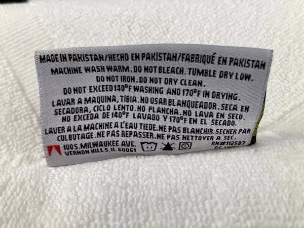 Tesino White Terry Cloth Bath Mat 100% Cotton Hotel Luxury Absorbent 23"x21.75"