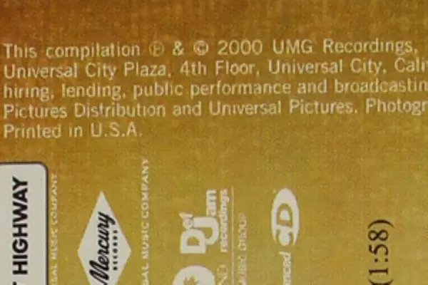 O Brother Where Art Thou Soundtrack Audio Music CD Disc 2000 UMG Recordings