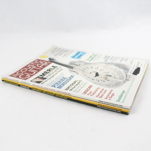 Lot of 3 Acoustic Guitar Magazines 2006 September October November