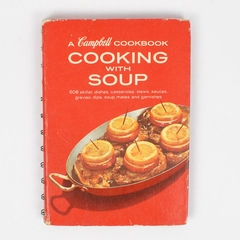 Vintage Campbell Cookbook Cooking With Soup Spiral Bound Hardcover