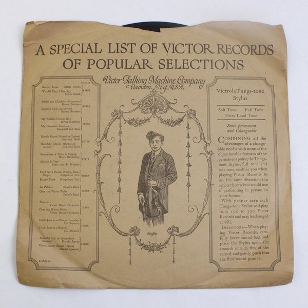 Johnny Marvin Sweetheart O' Mine/Angel 78 RPM Record No. 21376