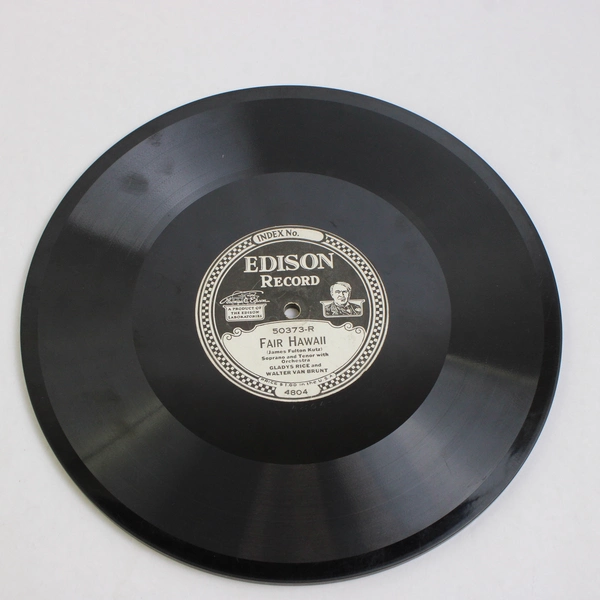 She Sang Aloha to Me, Van Brunt Vtg Edison 78 RPM Record No. 50373-L 
