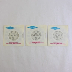 Set of 3 View-Master Sawyer's San Francisco Reels Vintage