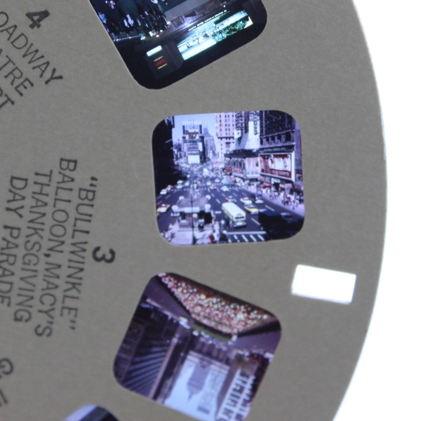 Set of 3 View-Master Sawyer's New York Reels Vintage