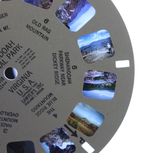 Lot of 2 View-Master Virginia Reels 1950 Vintage 79 and 261