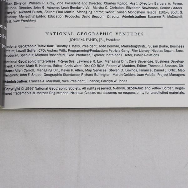 National Geographic Magazine 1997 Complete Collection Set of 12