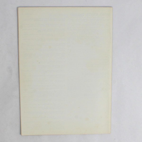 Vintage Modern Knitting Magazine Machine Knitting November 1970 Fashion Album