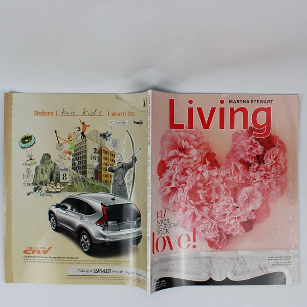 Martha Stewart Living Magazine February 2012 147 Ways to Show Your Love