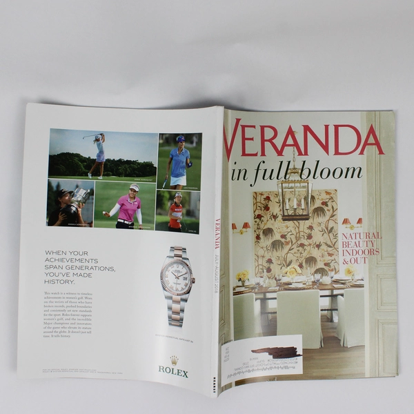 Veranda Magazine July/August 2018 Featuring Natural Beauty Indoors & Out
