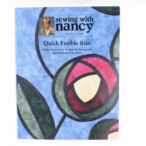 Sewing With Nancy by Nancy Zieman Features Quick Fusible Bias 1999 Paperback