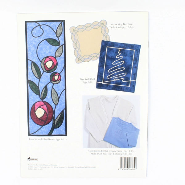 Sewing With Nancy by Nancy Zieman Features Quick Fusible Bias 1999 Paperback