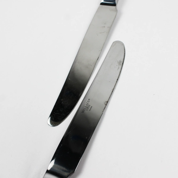 Lot Of 10 Continental Classic Wallace French Hollow Knives Stainless Steel 