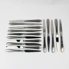 Lot of 15 Oneida Community Estate Monogram Letter Openers Stainless Steel 