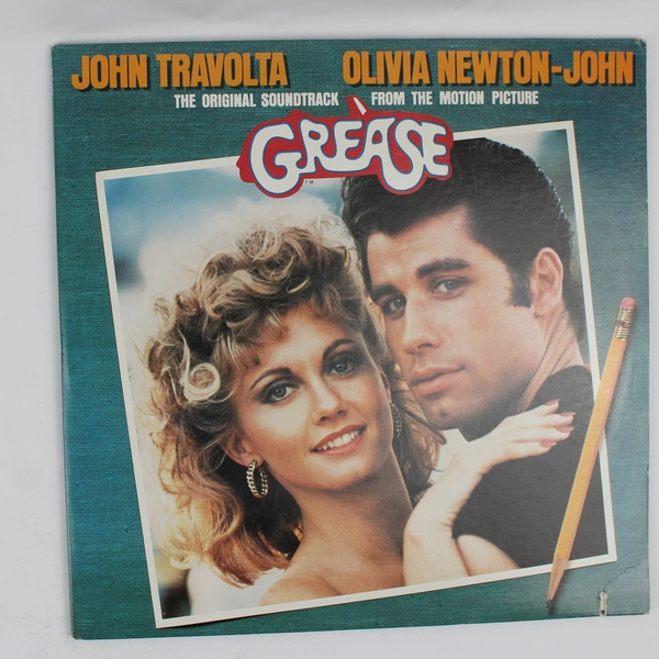 GREASE Soundtrack LP Record Set 1978 John Travolta & Olivia Newton-John