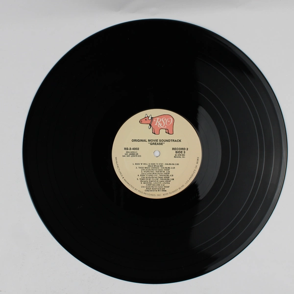 GREASE Soundtrack LP Record Set 1978 John Travolta & Olivia Newton-John