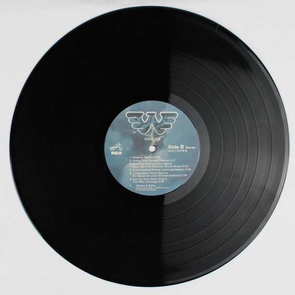 Waylon Jennings Greatest Hits Vinyl Album, 1979 Record