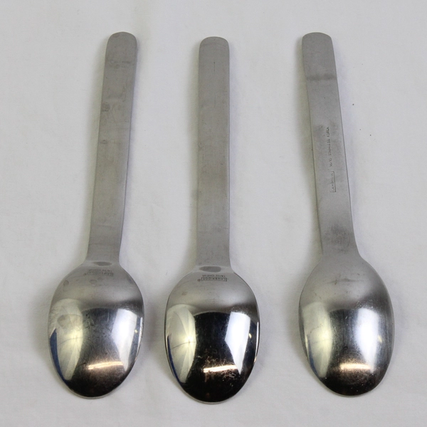 Lot of 3 Cambridge Silver Wren 18/10 Stainless Steel Oval Soup Spoons 8 Inches