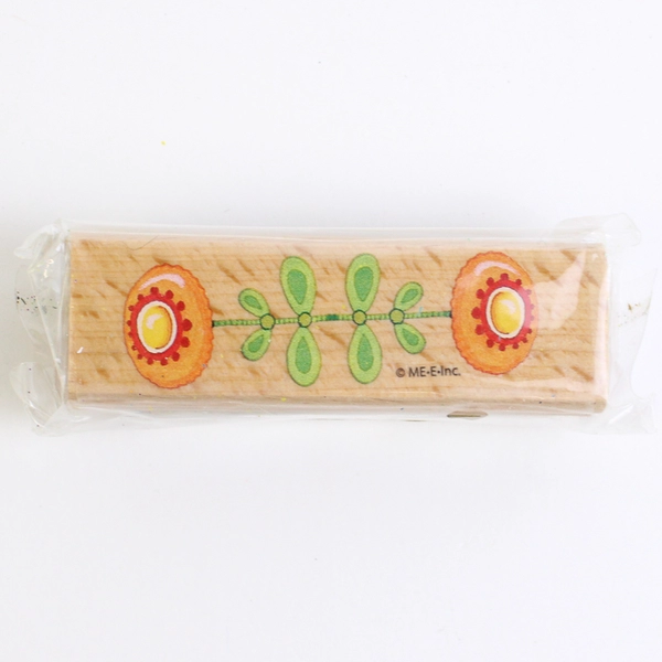 Lot of 5 Fun Rubber Stamps Wood Mounted Owls Flower Friends Handmade With Love