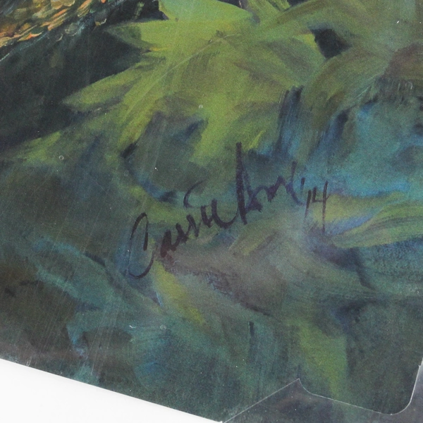 2014 Carrie Ann Truitt Dragonis Magnificus Verdans Dragon Art Print Matted