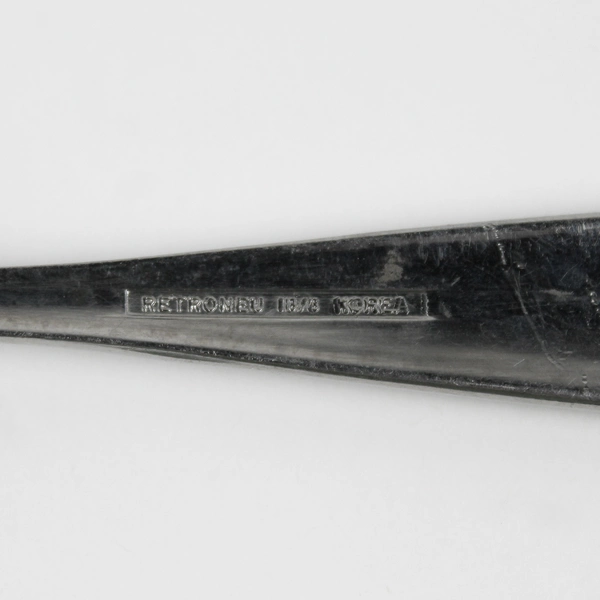 Retroneu Rebecca Pattern 18/8 Stainless Oval Soup Spoon 6.63 Inches South Korea