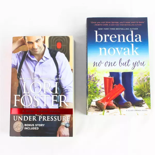 Lot of 2 Books Under Pressure & No One But You Novels Pre-Owned
