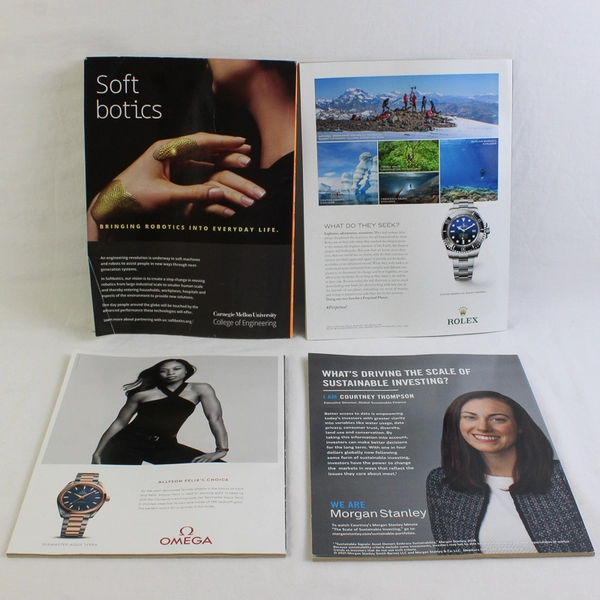 Lot of 4 The Atlantic Magazines May 2021 July/Aug & Dec 2022 April 2023