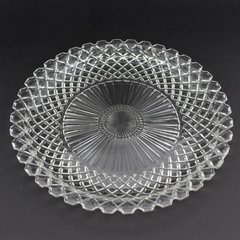 Vintage Anchor Hocking Waterford Sandwich Platter 14 Inch
