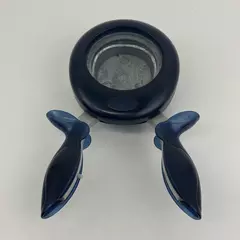 Blue Fiskars Circle Squeeze Paper Punch Crafting