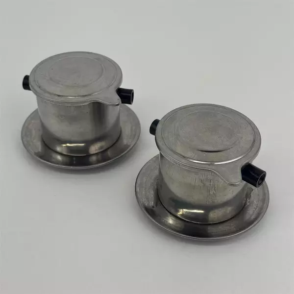 2 Vietnamese Coffee Filter Stainless Steel Filter Press Maker Ca Phe Phin