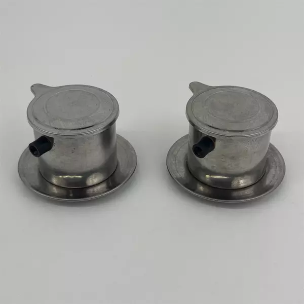 2 Vietnamese Coffee Filter Stainless Steel Filter Press Maker Ca Phe Phin