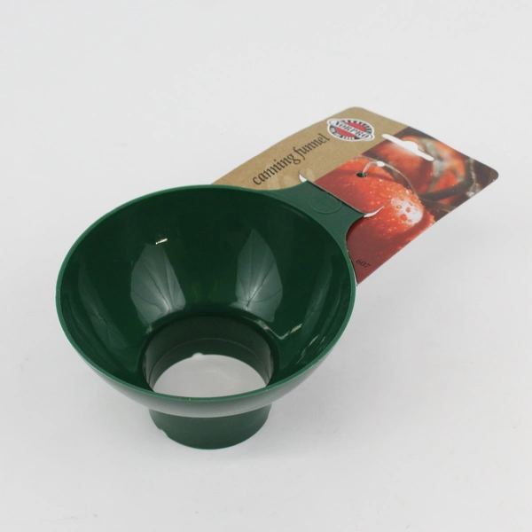 Norpro Canning Wide Mouth Plastic Funnel, Green, 4.75in NEW