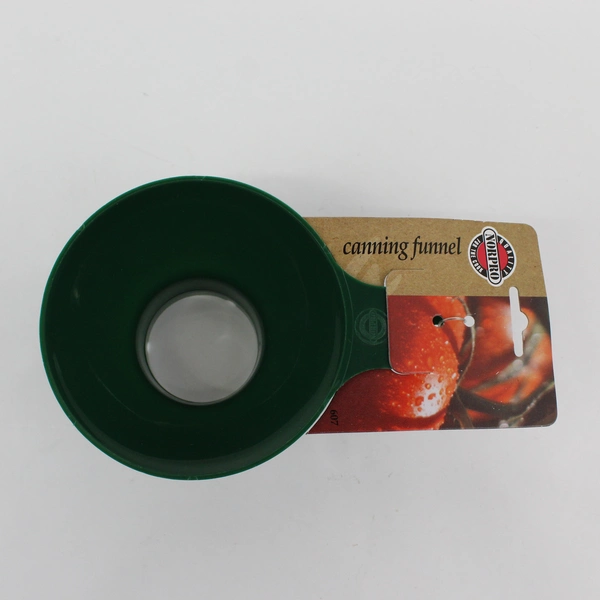 Norpro Canning Wide Mouth Plastic Funnel, Green, 4.75in NEW
