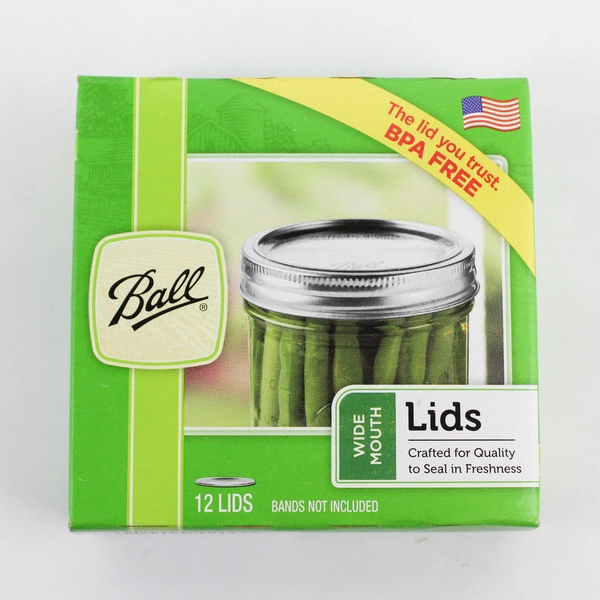  Ball Wide Mouth Canning Jar Lids and Rings