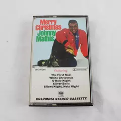 Johnny Mathis - Merry Christmas Cassette Columbia Records