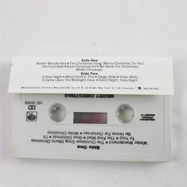 Johnny Mathis - Merry Christmas Cassette Columbia Records