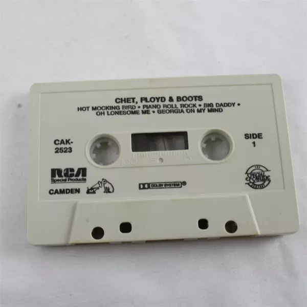 Vintage Cassette Tape Chet Floyd Boots, Great Gift