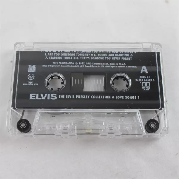 The Elvis Presley Collection: Love Songs 1 (Cassette, 1997)