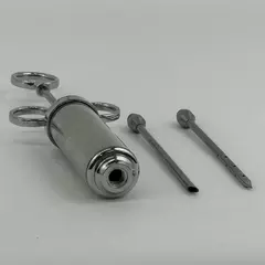 Stainless Steel Meat Turkey Seasoning Marinade Injector w/ 2 Needles