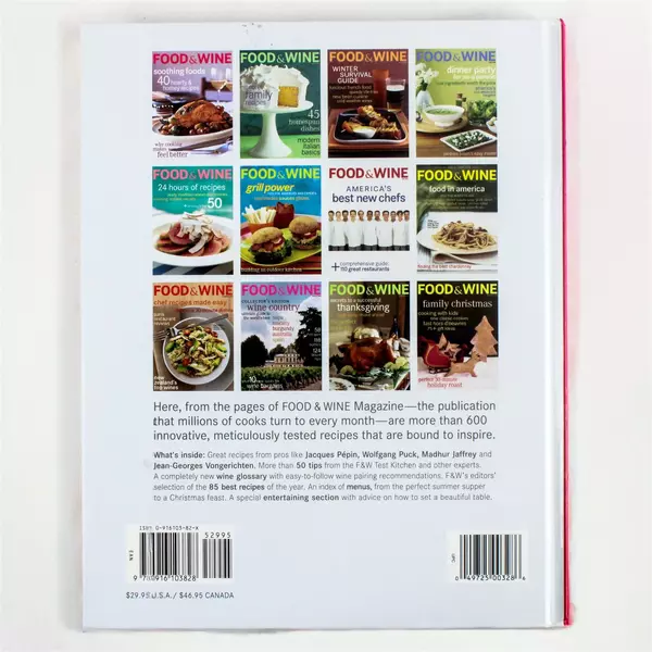 Food & Wine Annual Cookbook 2003 Hardcover - Recipes For A Year