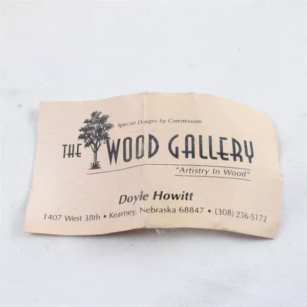 Set of 2 Inseparables Red Wood Burls w/ Cocobolo Trim Doyle Howitt