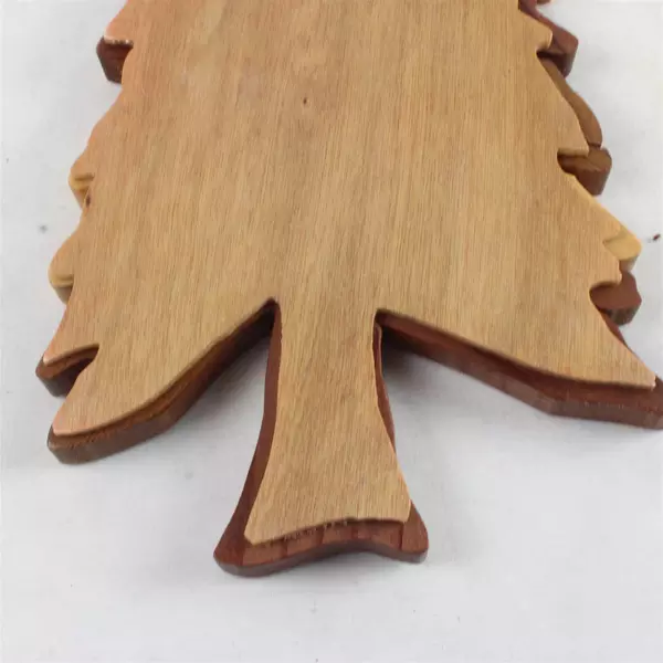 Handcrafted Wooden Pine Tree Hanging Rustic Farmhouse Wall Decor