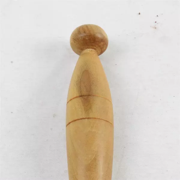 Solid Maple Short Handle Serving Spoon 10.25" Wooden Kitchen Utensil