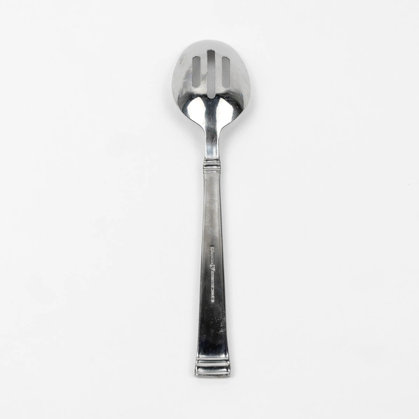 Cambridge Stainless Steel CBS174 Pattern Pierced Serving Spoon 8.5 Inches
