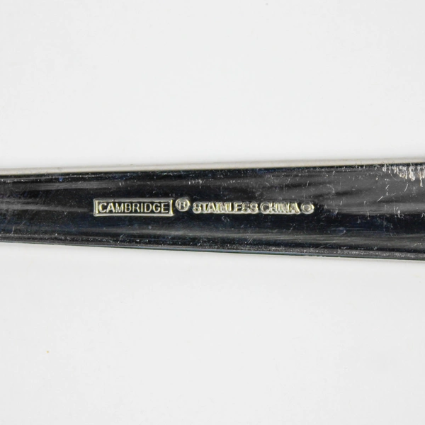 Cambridge Stainless Steel CBS174 Pattern Pierced Serving Spoon 8.5 Inches