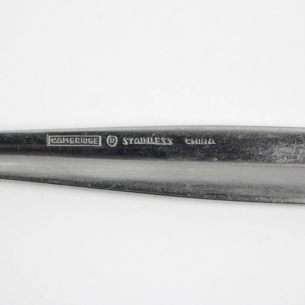 Lot of 3 Cambridge Silver CBS45 Pattern Oval Soup Spoons (Tablespoon) SS 8"