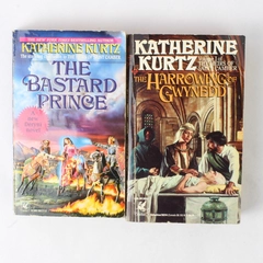Vtg Lot of 2 Katherine Kurtz Novels Vol I III The Heirs of Saint Camber Series 