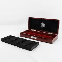 Barack Obama Legacy Silver Proof Coin w/ Cherry Wood Display Case & COA